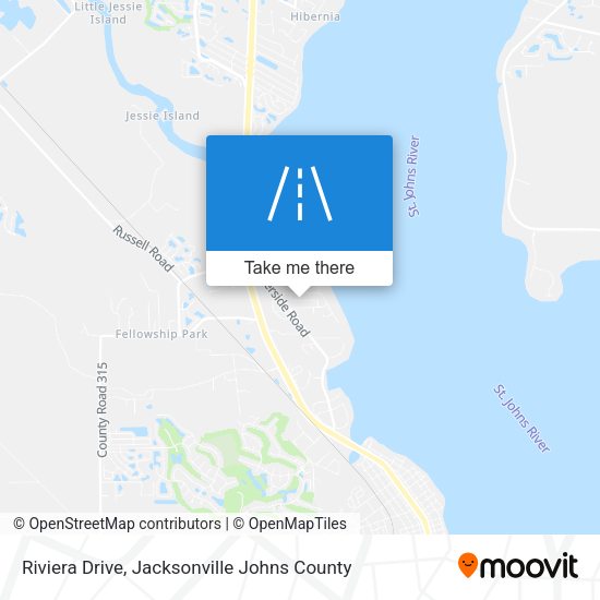 Riviera Drive map