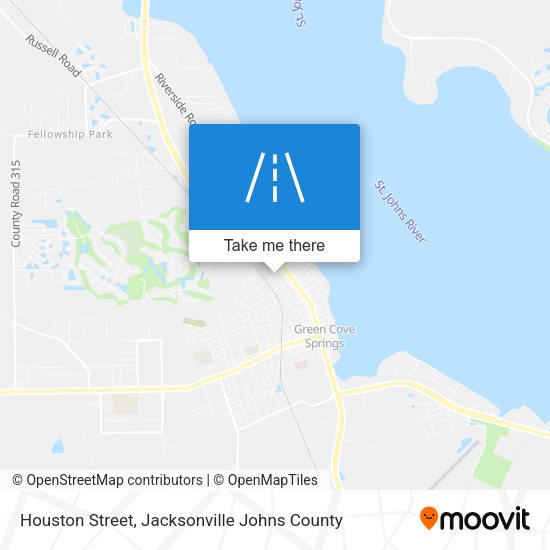 Houston Street map