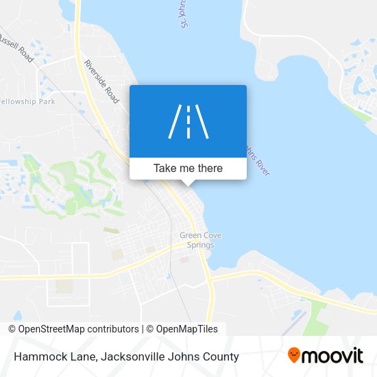 Mapa de Hammock Lane