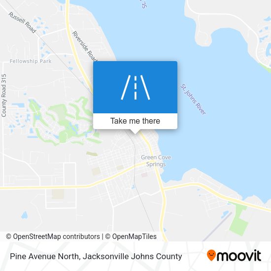 Mapa de Pine Avenue North