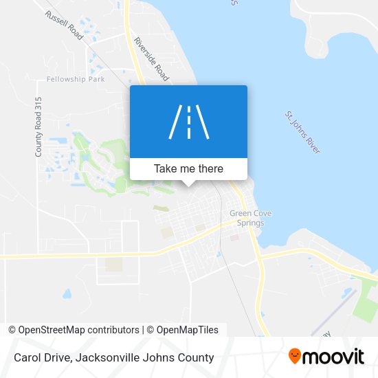 Mapa de Carol Drive