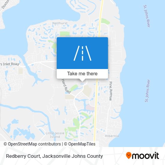 Redberry Court map