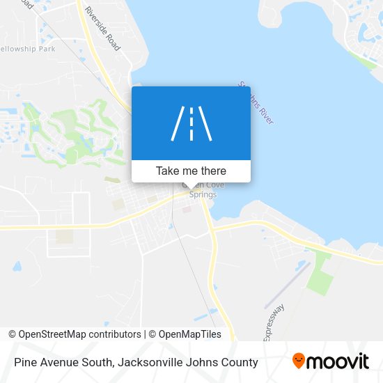 Mapa de Pine Avenue South