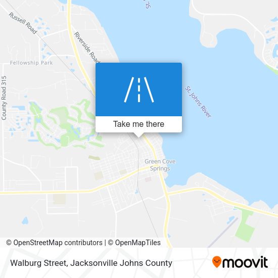 Mapa de Walburg Street