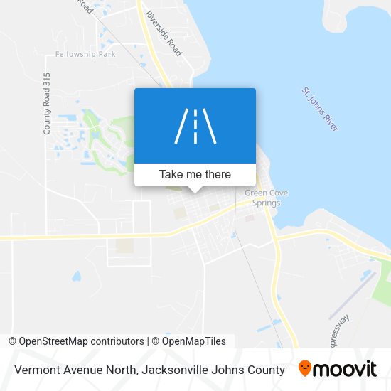 Vermont Avenue North map