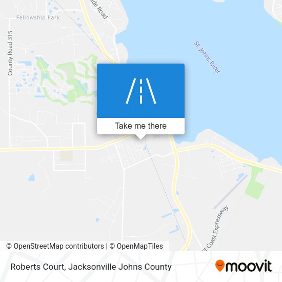 Roberts Court map