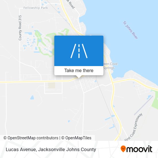 Mapa de Lucas Avenue