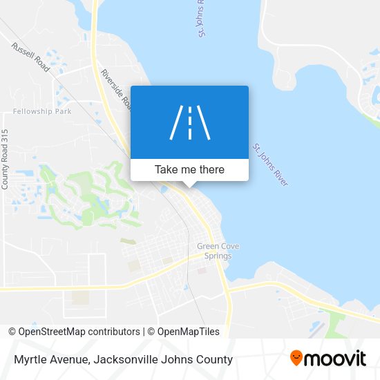 Myrtle Avenue map