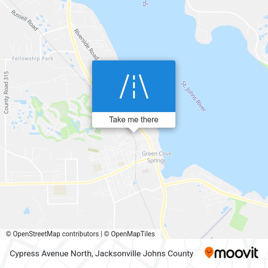 Mapa de Cypress Avenue North
