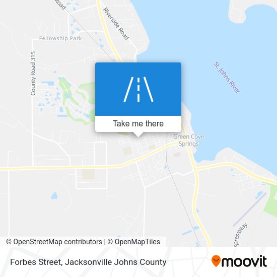 Forbes Street map