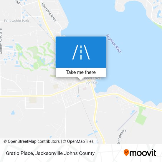 Gratio Place map