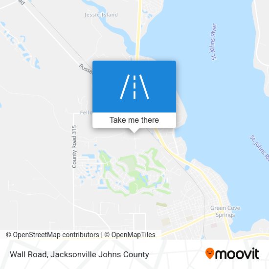 Mapa de Wall Road