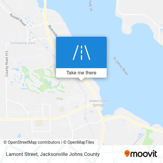 Lamont Street map