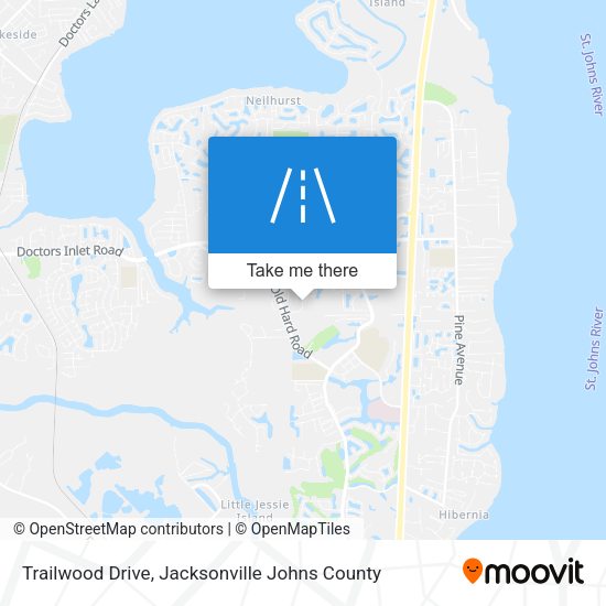 Mapa de Trailwood Drive