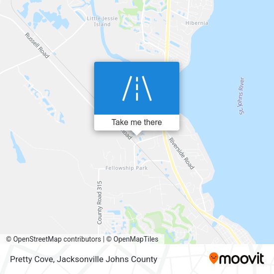 Pretty Cove map