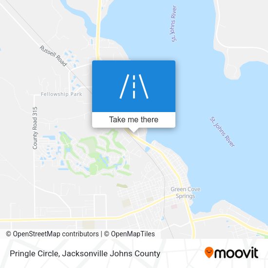 Mapa de Pringle Circle