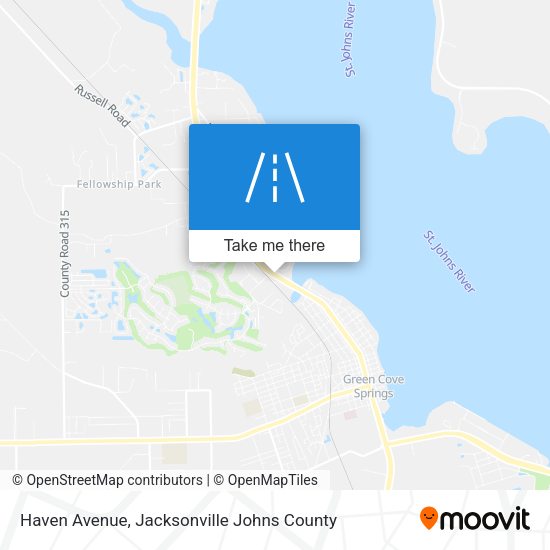 Haven Avenue map