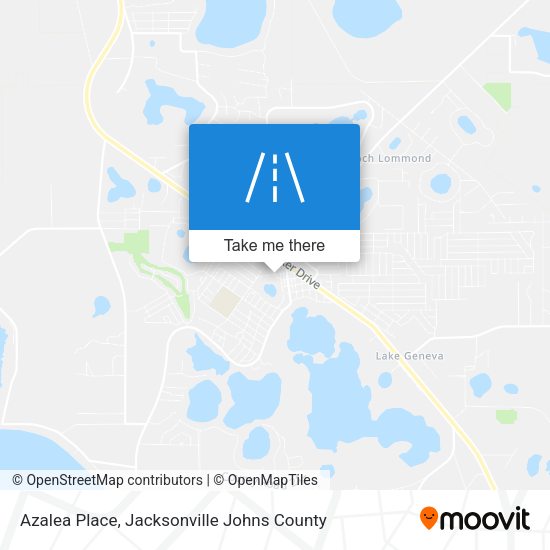 Azalea Place map