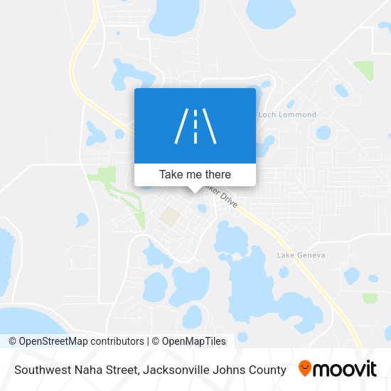 Southwest Naha Street map