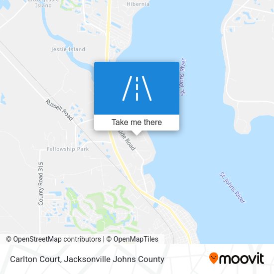 Carlton Court map