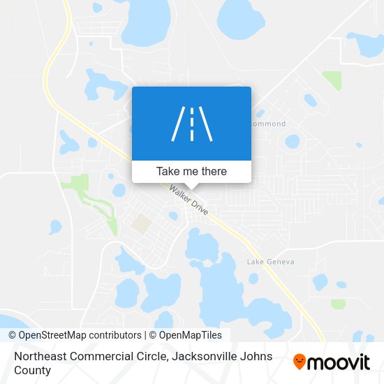 Northeast Commercial Circle map