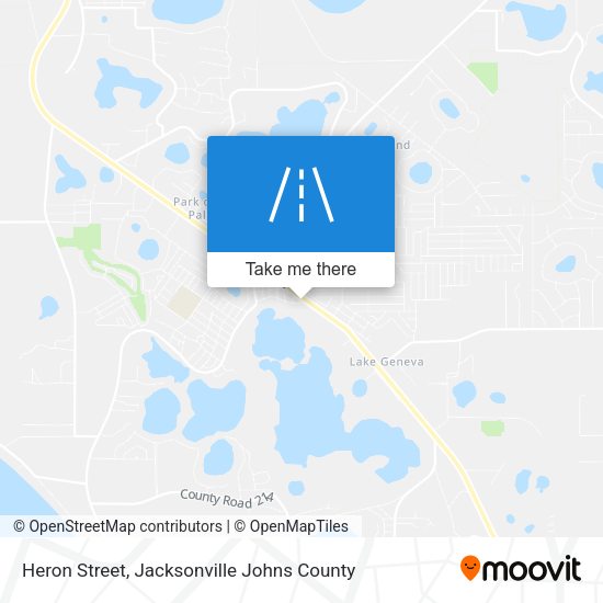 Heron Street map