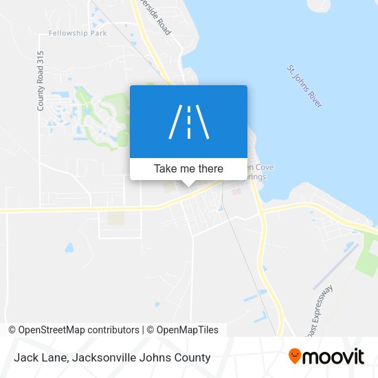 Mapa de Jack Lane