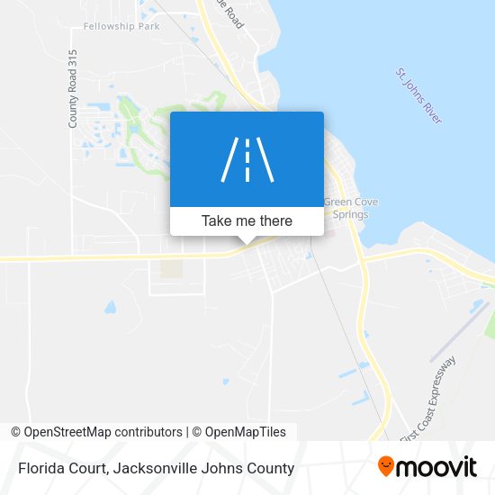 Florida Court map