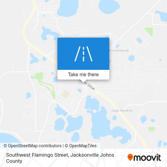 Mapa de Southwest Flamingo Street