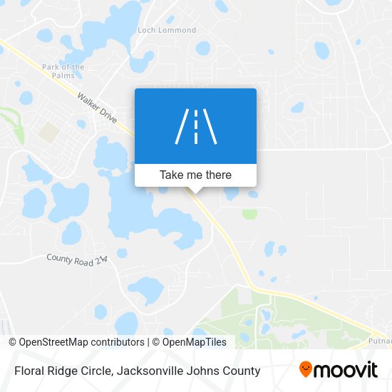 Mapa de Floral Ridge Circle
