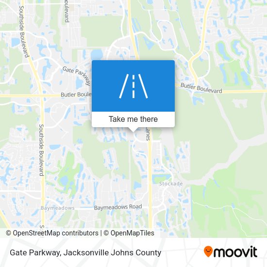 Gate Parkway map