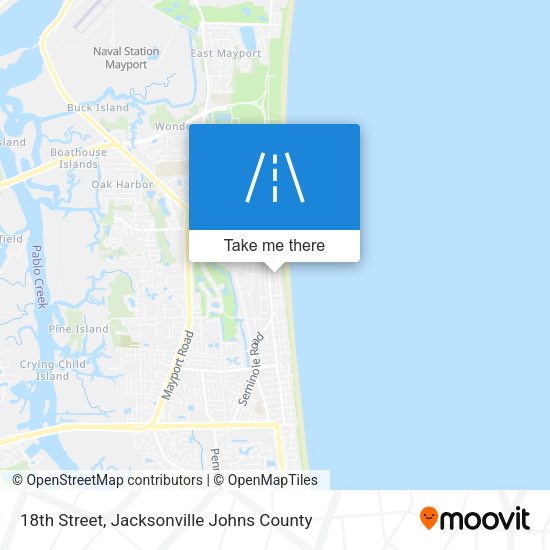 18th Street map
