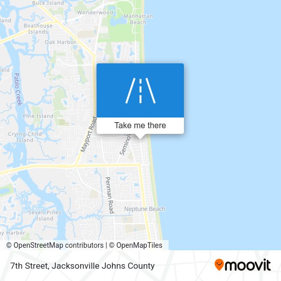7th Street map