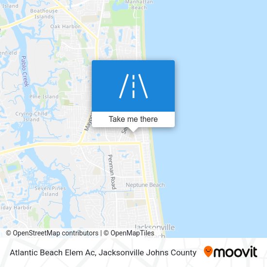 Atlantic Beach Elem Ac map