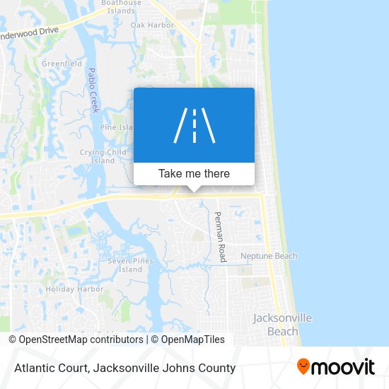 Mapa de Atlantic Court