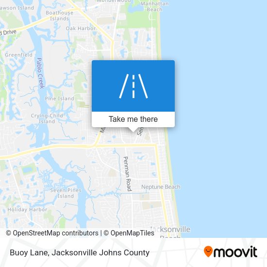 Buoy Lane map