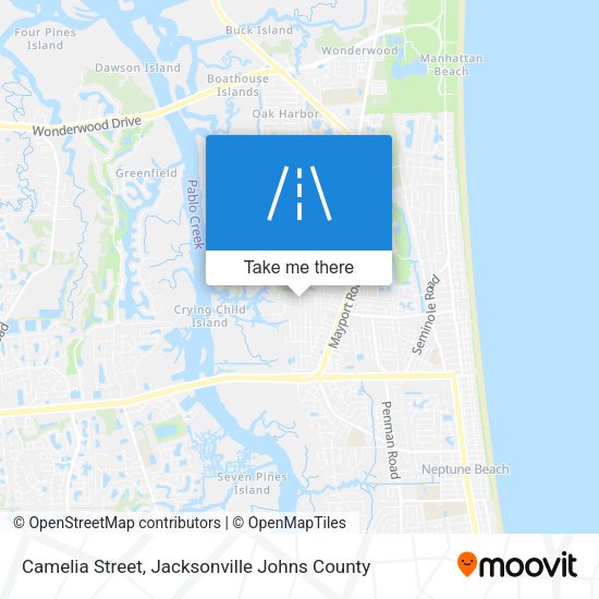 Camelia Street map