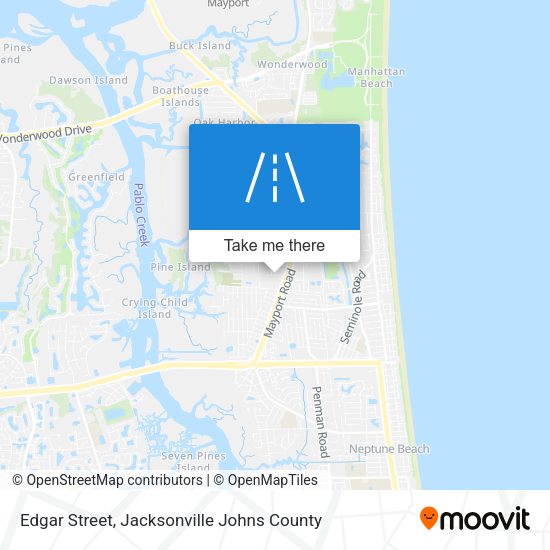 Mapa de Edgar Street