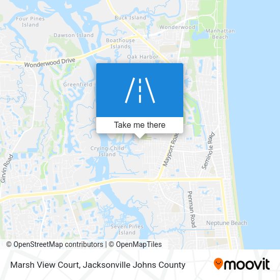 Mapa de Marsh View Court