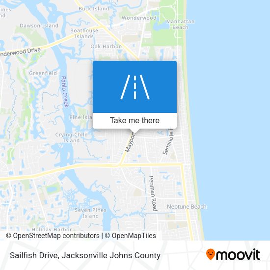 Mapa de Sailfish Drive