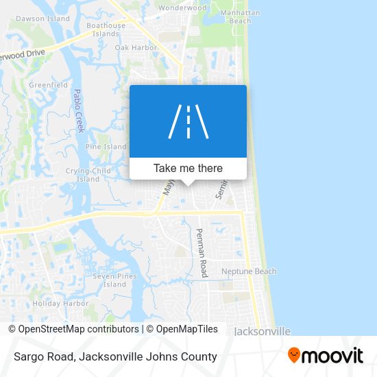 Mapa de Sargo Road