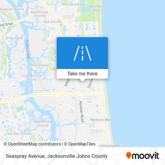 Mapa de Seaspray Avenue