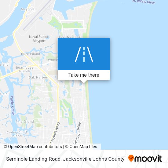 Mapa de Seminole Landing Road