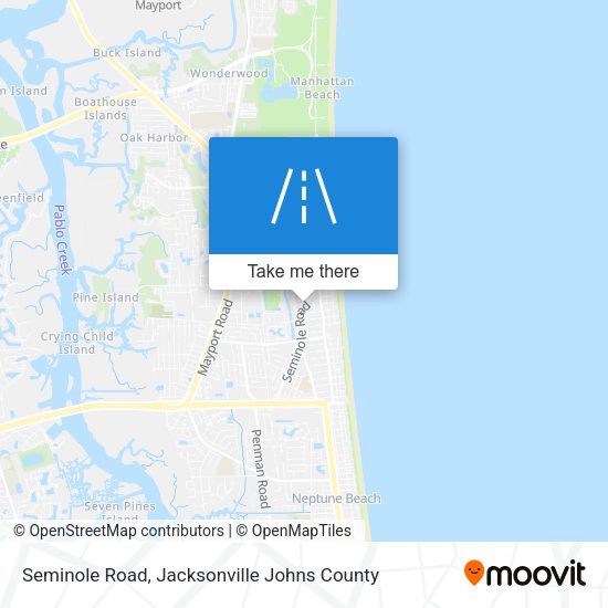 Seminole Road map