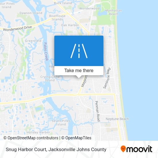 Snug Harbor Court map
