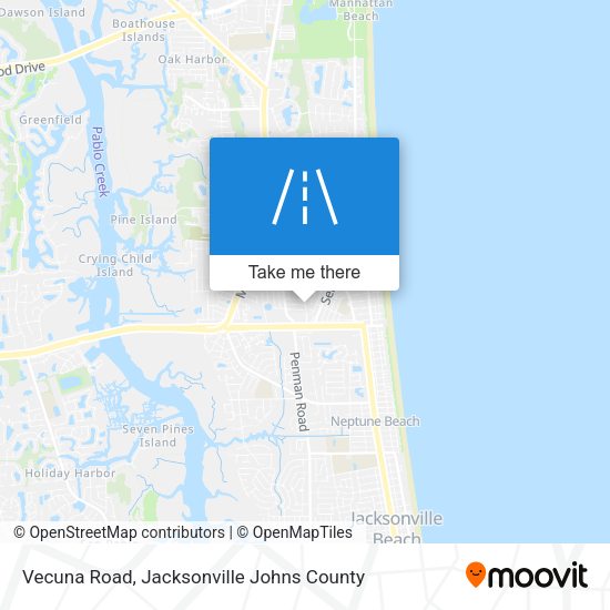 Mapa de Vecuna Road