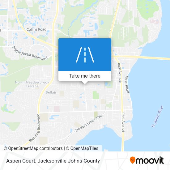 Mapa de Aspen Court