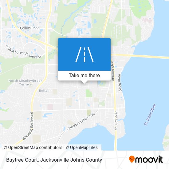 Baytree Court map