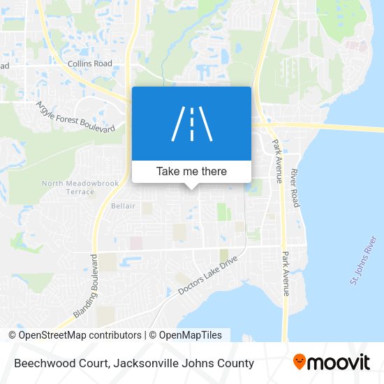 Beechwood Court map