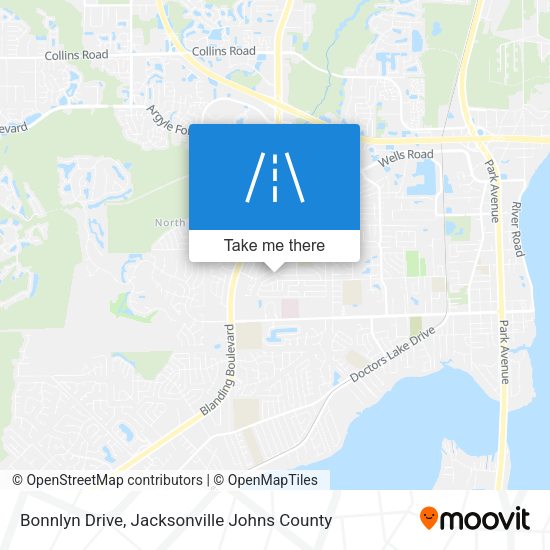 Mapa de Bonnlyn Drive